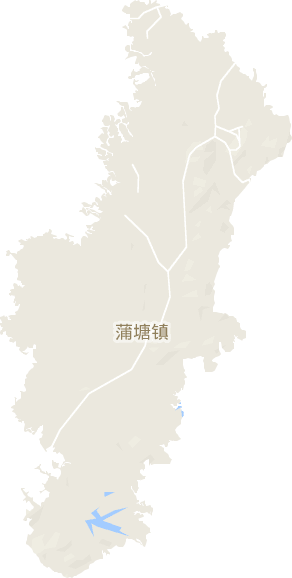 蒲塘镇电子地图
