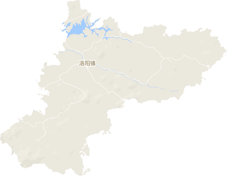 洛阳镇电子地图
