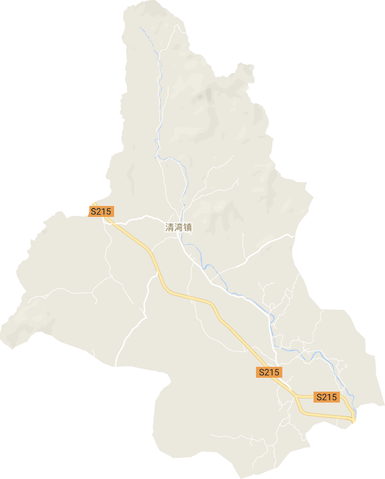 清湾镇电子地图