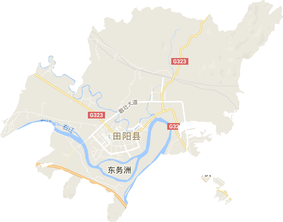 田州镇电子地图