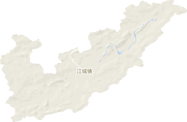 江城镇电子地图