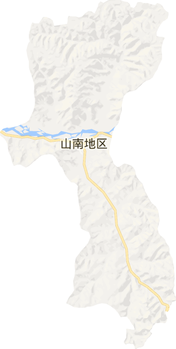 乃东区电子地图