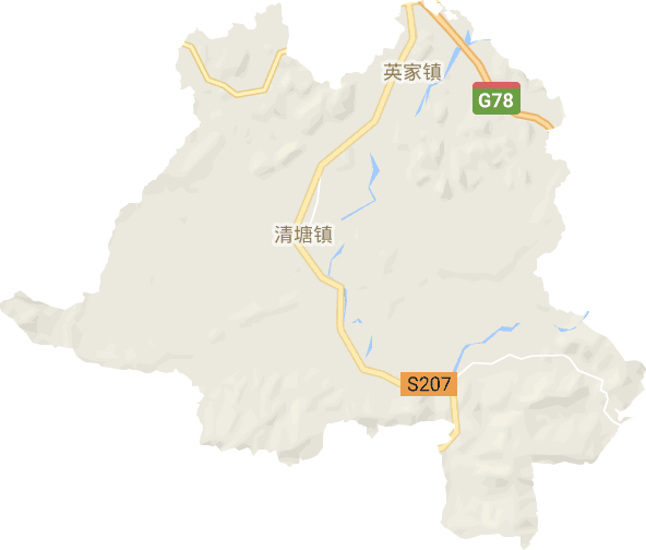 清塘镇电子地图