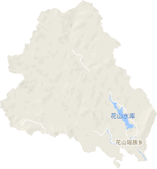 花山瑶族乡电子地图
