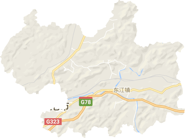 东江镇电子地图