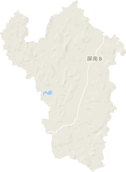 屏南乡电子地图