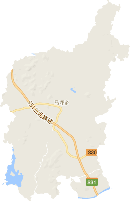 马坪乡电子地图