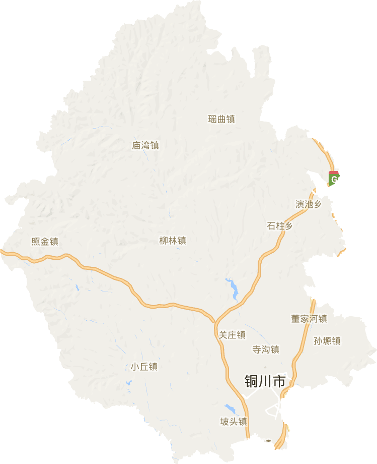 耀州区电子地图
