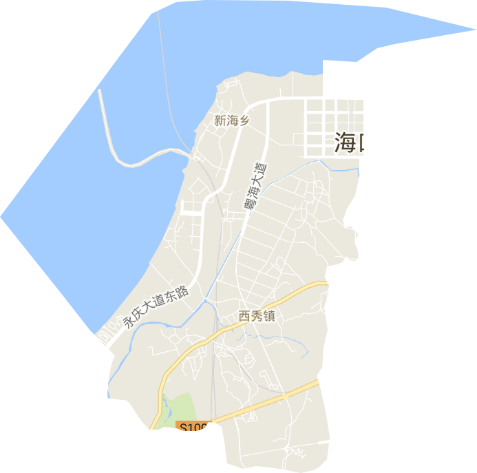西秀镇电子地图