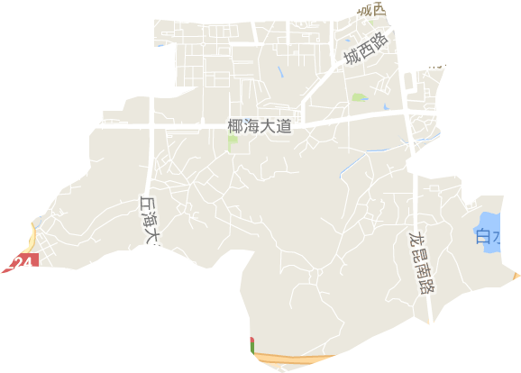 城西镇电子地图