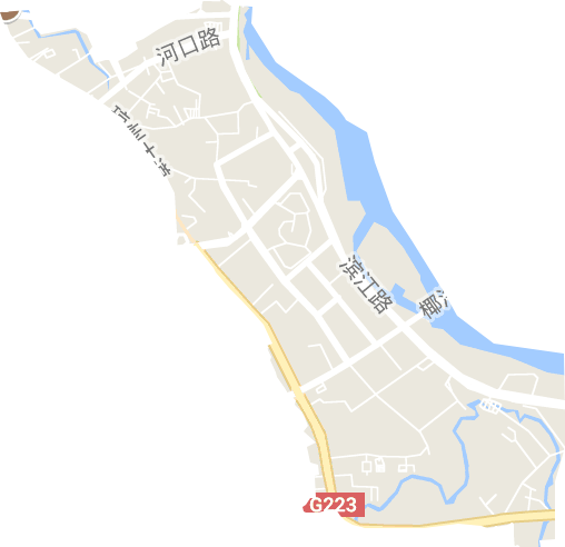 滨江街道电子地图