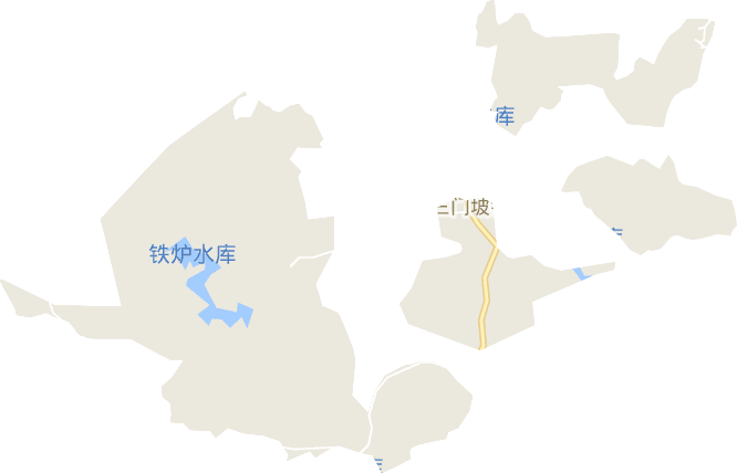 三门坡镇电子地图