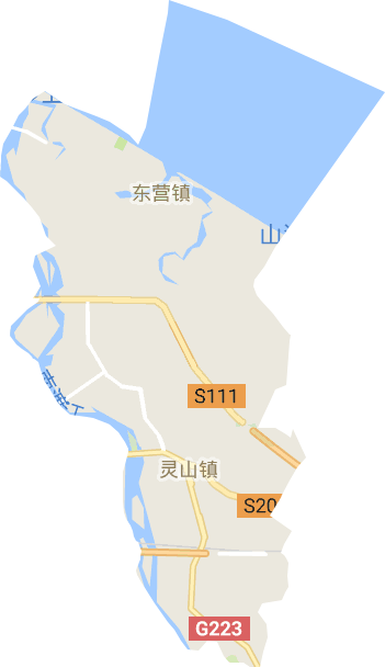 灵山镇电子地图