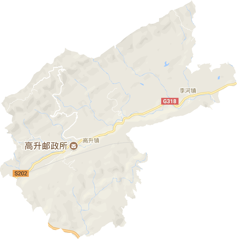 李河镇电子地图