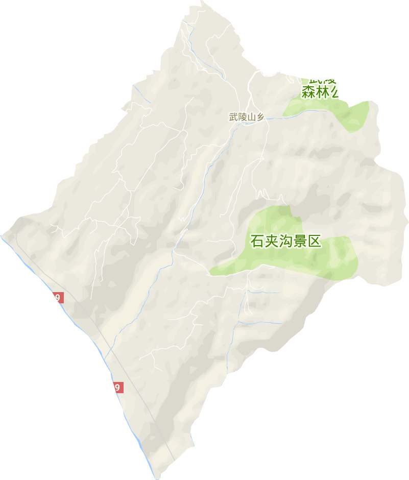 武陵山乡电子地图