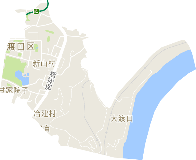 新山村街道电子地图