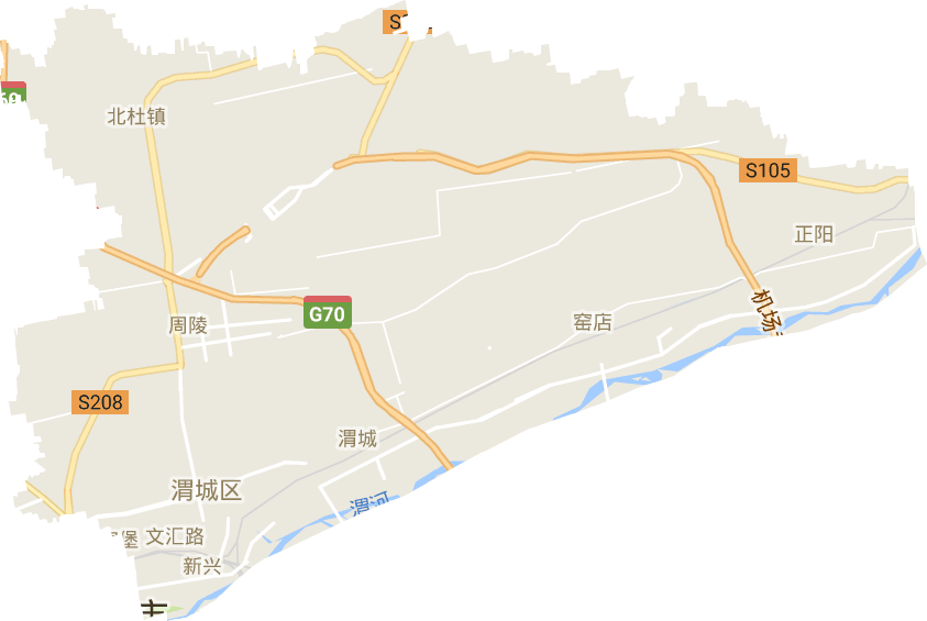 陕西省咸阳市渭城区电子地图高清版大图