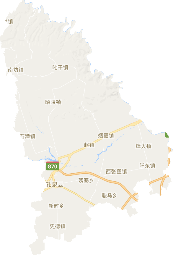 礼泉县电子地图