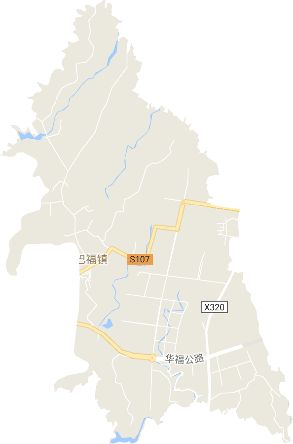 巴福镇电子地图