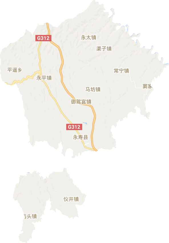 永寿县电子地图