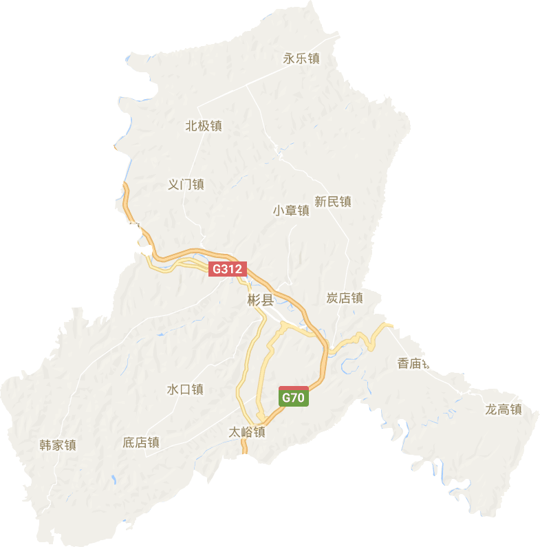彬县电子地图