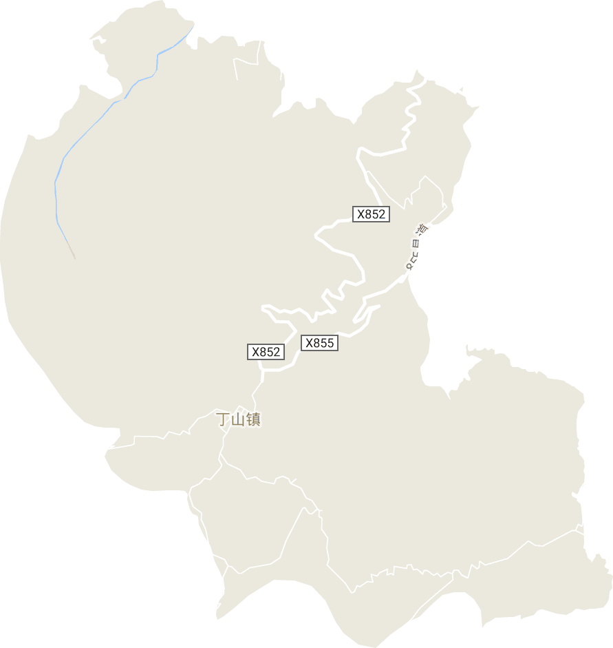 丁山镇电子地图