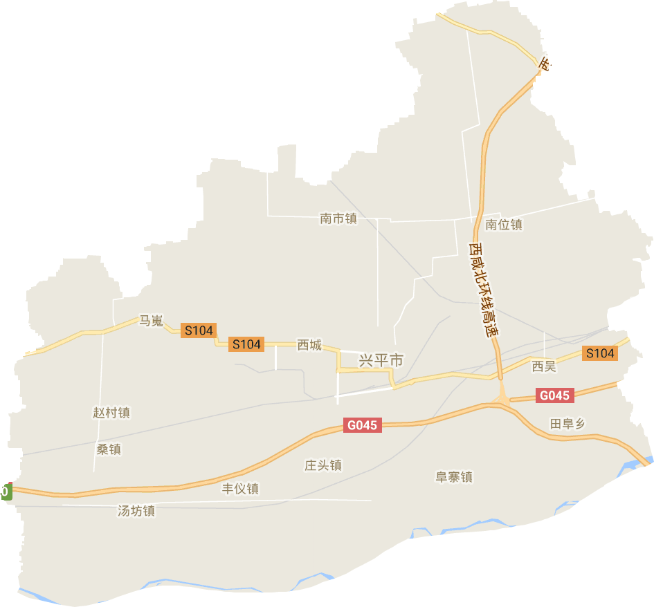兴平市电子地图