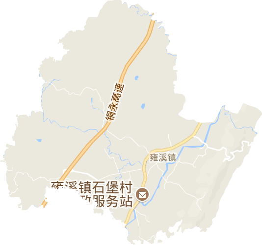 雍溪镇电子地图