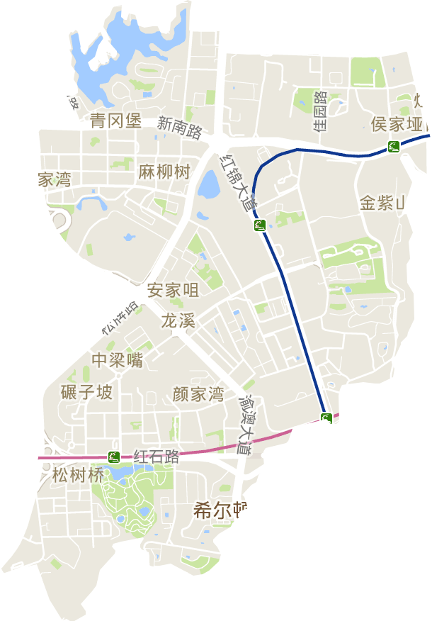 龙溪街道电子地图