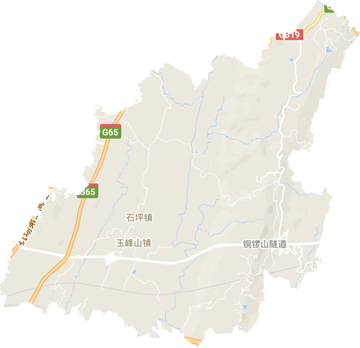 玉峰山镇电子地图