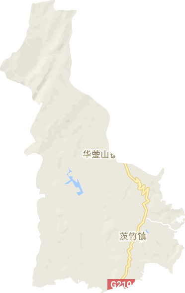茨竹镇电子地图
