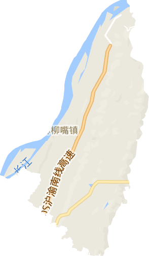 麻柳嘴镇电子地图