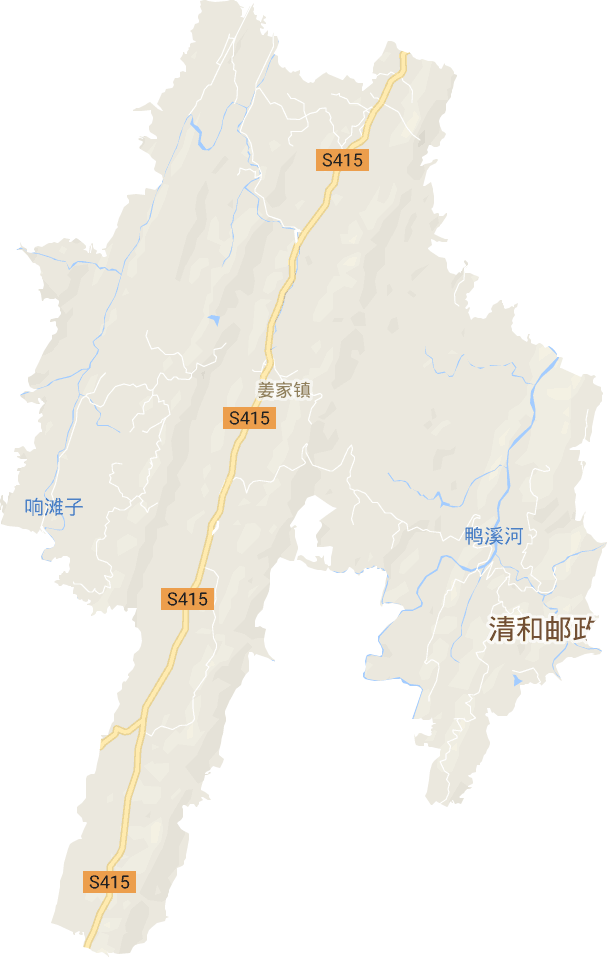 姜家镇电子地图