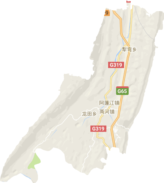 阿蓬江镇电子地图