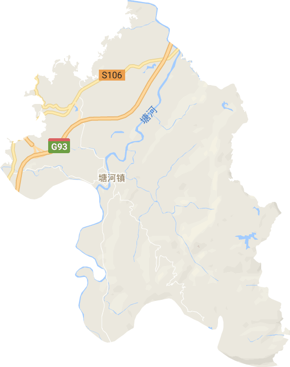 塘河镇电子地图