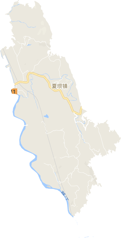 夏坝镇电子地图