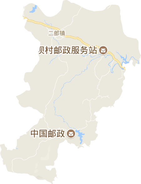 二郎镇电子地图