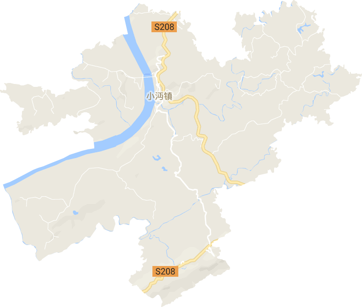 小沔镇电子地图