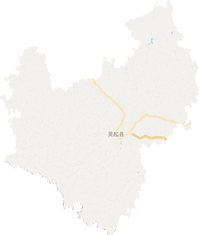 吴起县电子地图