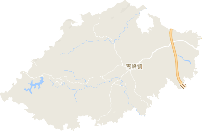 青峰镇电子地图