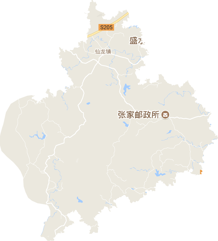 仙龙镇电子地图