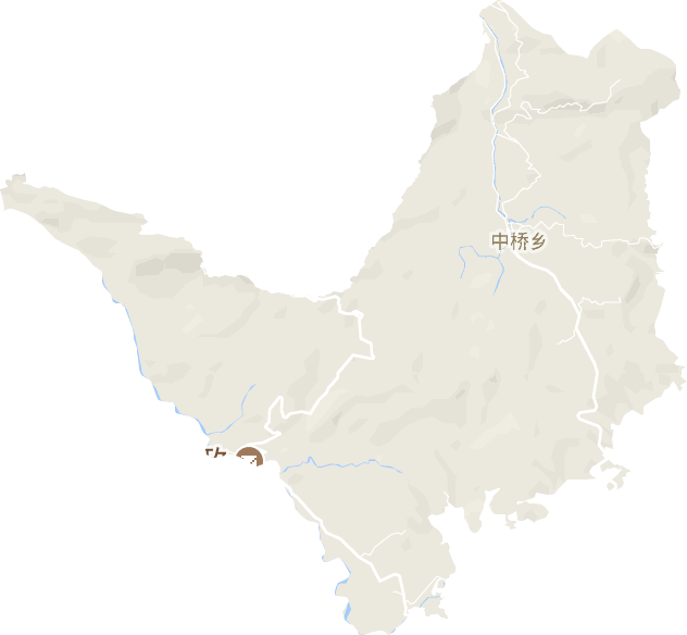 中桥乡电子地图