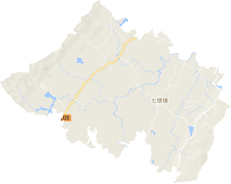 七塘镇电子地图