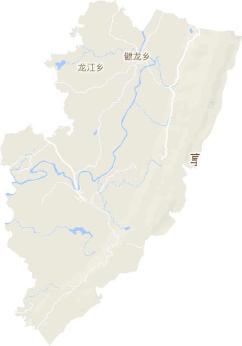 健龙镇电子地图
