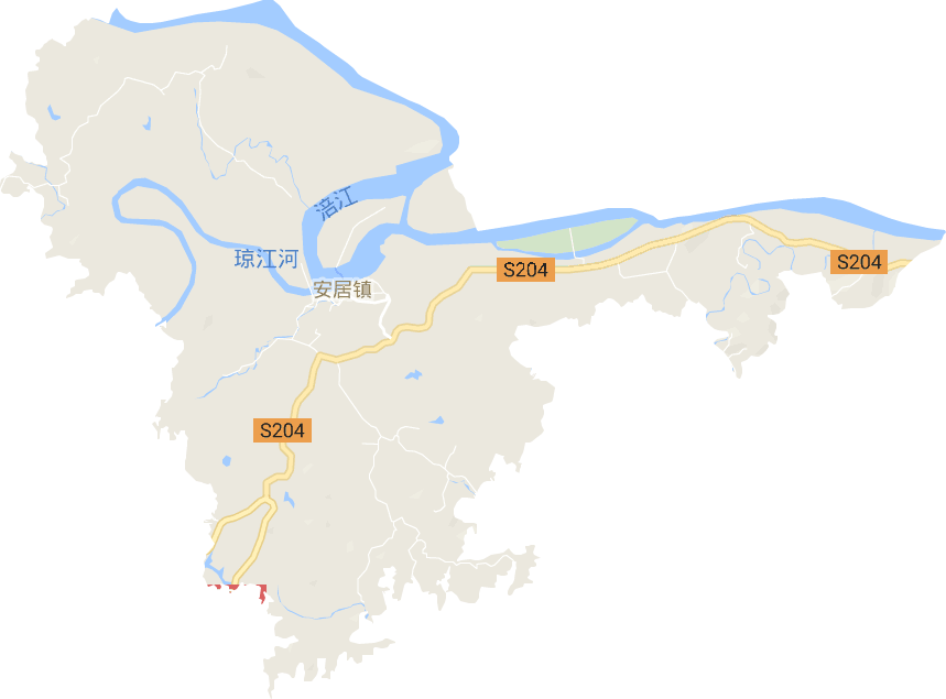 安居镇电子地图