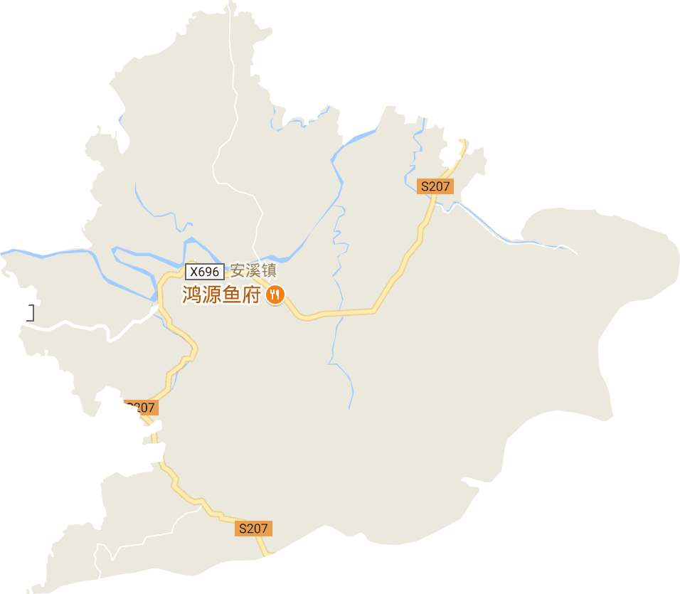安溪镇电子地图