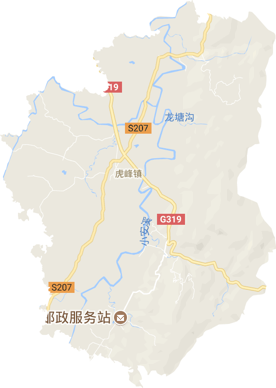 虎峰镇电子地图