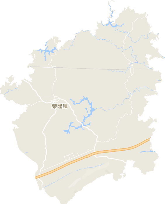 荣隆镇电子地图