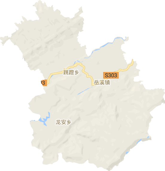岳溪镇电子地图
