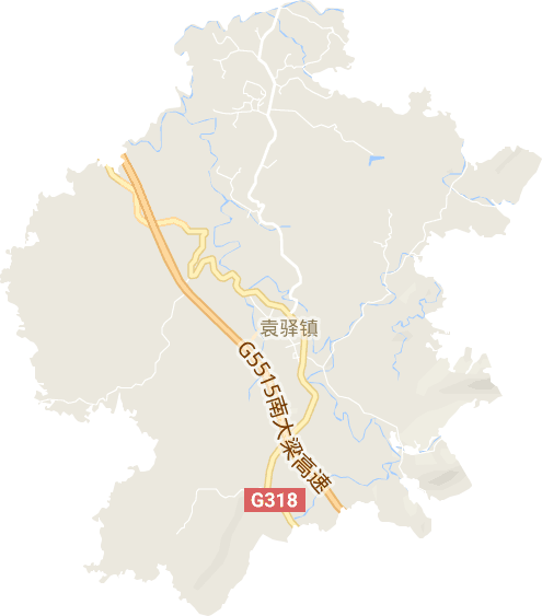 袁驿镇电子地图